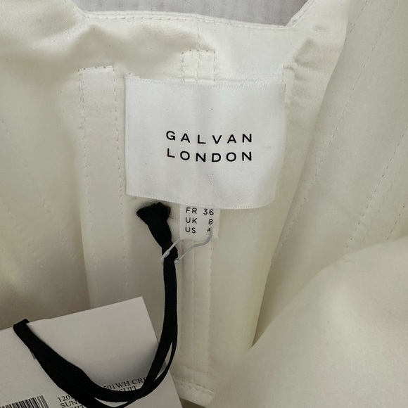 GALVAN Sunrise Geneva White Jumpsuit NWT Size 4 - Picture 13 of 13